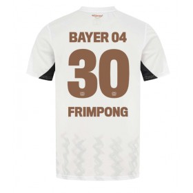 Bayer Leverkusen Jeremie Frimpong #30 Borta Kläder 2024-25 Kortärmad